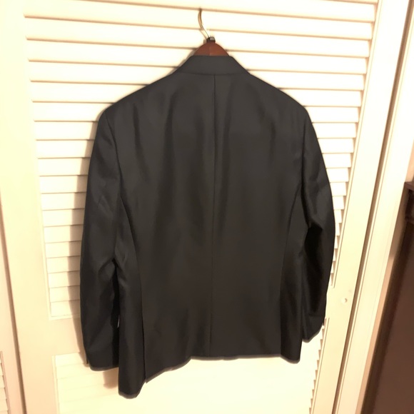 Navy Blue Alfani 40S Blazer - Picture 4 of 7